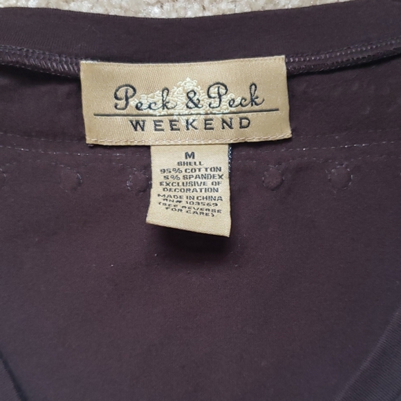 Peck & Peck Women's Top - MD - Picture 4 of 4